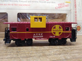 Vtg Bachmann HO Scale Santa Fe 0-6-0 Loco w/Tender & Caboose #834 Original Box