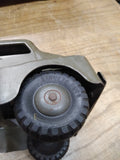 Vtg 1950's Structo Grain Company Pressed Steel Semi Truck and Trailer Good Shape