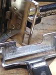 Vtg Men's 3 Piece Safety Razor Lot Keen Kutter w/Box & Papers Enders Speed Gem