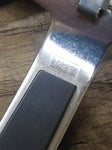 Vtg 2 Piece Mens Schick Injector Safety Razor Lot Silver Tone Head Black Handles