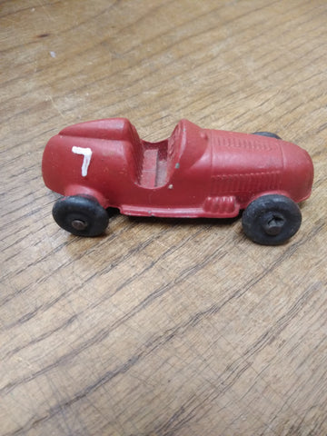 Vtg Die Cast Tootsie Toy #7 Offenhauser Midget Sprint Race Car 3.5 Inches Nice!