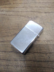 Vtg 1984 Zippo Slim Keibler Thompson Polished Chrome Cigarette Lighter Nice!