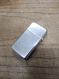 Vtg 1984 Zippo Slim Keibler Thompson Polished Chrome Cigarette Lighter Nice!