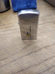 Vtg 1984 Zippo Slim Keibler Thompson Polished Chrome Cigarette Lighter Nice!
