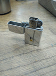 Vtg 1984 Zippo Slim Keibler Thompson Polished Chrome Cigarette Lighter Nice!