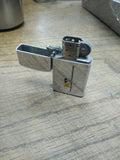 Vtg 1984 Zippo Slim Keibler Thompson Polished Chrome Cigarette Lighter Nice!