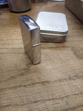 Vtg 1997 Zippo Richard Wallich Guitar Cigarette Lighter Brushed Chrome Nice!