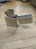 Vtg 1997 Zippo Richard Wallich Guitar Cigarette Lighter Brushed Chrome Nice!
