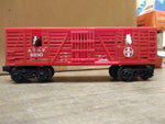 Vtg Lionel A.T.S.F Santa Fe O Gauge #9280 Livestock Two-Horse Transport Train