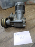 Vtg FOX 36X RC Model Airplane Gas Engine 2 Stroke w/Compression