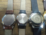 Vtg 5 Pc Quartz Watch Lot Disney Mickey Mouse 75 Yrs + Lorus Musical Seiko Boy L