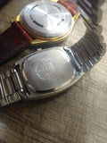 Vtg 5 Pc Quartz Watch Lot Disney Mickey Mouse 75 Yrs + Lorus Musical Seiko Boy L