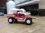 Vtg 1969 Tootsie Toy Dune Buggy Red and White Diecast Metal USA Great Shape!