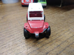 Vtg 1969 Tootsie Toy Dune Buggy Red and White Diecast Metal USA Great Shape!