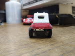 Vtg 1969 Tootsie Toy Dune Buggy Red and White Diecast Metal USA Great Shape!