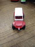 Vtg 1969 Tootsie Toy Dune Buggy Red and White Diecast Metal USA Great Shape!