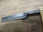 Vtg Gold Bug S.R. Droescher Inc. New York. NY. Straight Razor Nice Scales!