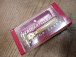 Vtg Gold SCHICK EVERSHARP Injector Safety Razor Marbleized Handle Original Box!