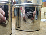 Vtg 2 Piece Hip Flask Lot Wild Turkey Kentucky Straight Bourbon Whiskey Nice!