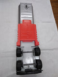 Vtg Ertl Amoco Oil Co. Red International Semi Truck Tanker Set Pressed Steel Toy