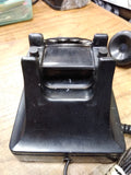 Vtg Bell System Western Electric Dial Rotary Desk Top Metal Telephone Bakelite