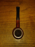 Vtg Pipe Maker Imported Briar Tobacco Smoking Pipe Apple Style Nice Shape!