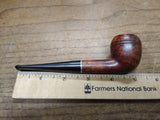 Vtg Pipe Maker Imported Briar Tobacco Smoking Pipe Apple Style Nice Shape!