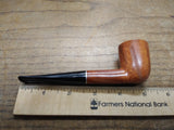 Vtg Pipe Maker Imported Briar Tobacco Smoking Pipe Billiard Style Nice Shape!