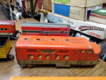 Vtg Marx 9500 Diesel Train Set Southern Pacific 6000 Locomotive & 2 x Dummy Box!