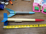 Vtg Estes Model Rocket and Accessory lot 2 Rockets w/Parachutes Engines & More!