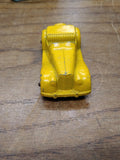 Vtg TOOTSIE TOY MG Sports Car Yellow Die Cast Metal Chicago USA In Nice Shape!