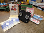 Vtg View-Master Stereoscope Lot w/Viewer 2 Slide Reels Paper Work & Original Box