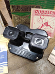 Vtg View-Master Stereoscope Lot w/Viewer 2 Slide Reels Paper Work & Original Box