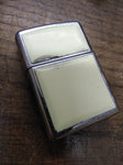 Vtg 1996 Zippo Pocket Cigarette Lighter Ultralite Ivory Nice Snap!