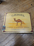 Vtg R.J. Reynolds Camel 50 Count Cigarette Advertising Tin w/Partial Tax Stamp