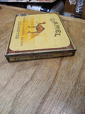 Vtg R.J. Reynolds Camel 50 Count Cigarette Advertising Tin w/Partial Tax Stamp