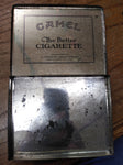 Vtg R.J. Reynolds Camel 50 Count Cigarette Advertising Tin w/Partial Tax Stamp