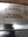 Vtg R.J. Reynolds Camel 50 Count Cigarette Advertising Tin w/Partial Tax Stamp