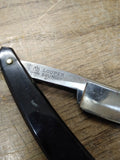 Vtg Straight Razor LOUPER 106 Solingen with Jimps and Nice Scales Good Shape!