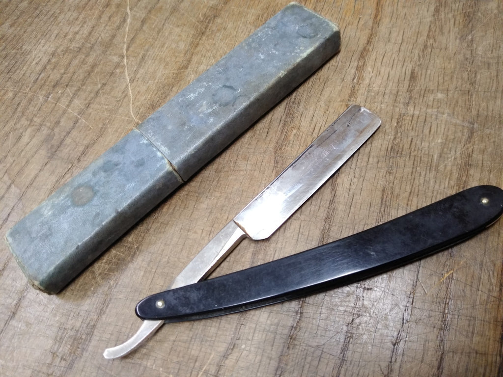 Pyramid Razor Vtg Straight Razor Pyramid Geneva Cutlery Improved Eagle Engraved Blad ...
