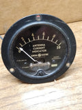 Vtg General Electric Antenna Current Indicator Gauge DW-52 Model 8DW52AA1 USA