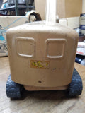 Vtg Structo Power Steam Shovel w/Rubber Tracks Tin Toy Construction Original Box