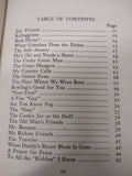 VTG 1940 Jes' Friends A Book of Refreshing Verse Signed Note By Samuel E. Kellog