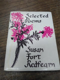 VTG 1952-1965 Selected Poems By Susan Fort Redfearn Signed Note Paperback Book