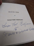 VTG 1952-1965 Selected Poems By Susan Fort Redfearn Signed Note Paperback Book