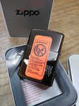 Vtg New Sealed 2001 Zippo Black Ice Pa. Elk Lighter J. Fanus 261/750 Box Mint!