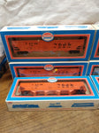 Vtg Model Power HO 6 Pc Hopper Rio Grande Southern Railroad Car Lot w/Boxes