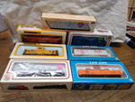 Vtg Bachmann Life Like IHC HO 7 Pc Tanker Box Gondola Car Caboose Lot w/Boxes