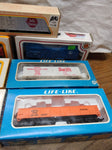 Vtg Bachmann Life Like IHC HO 7 Pc Tanker Box Gondola Car Caboose Lot w/Boxes