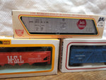 Vtg Bachmann Life Like IHC HO 7 Pc Tanker Box Gondola Car Caboose Lot w/Boxes